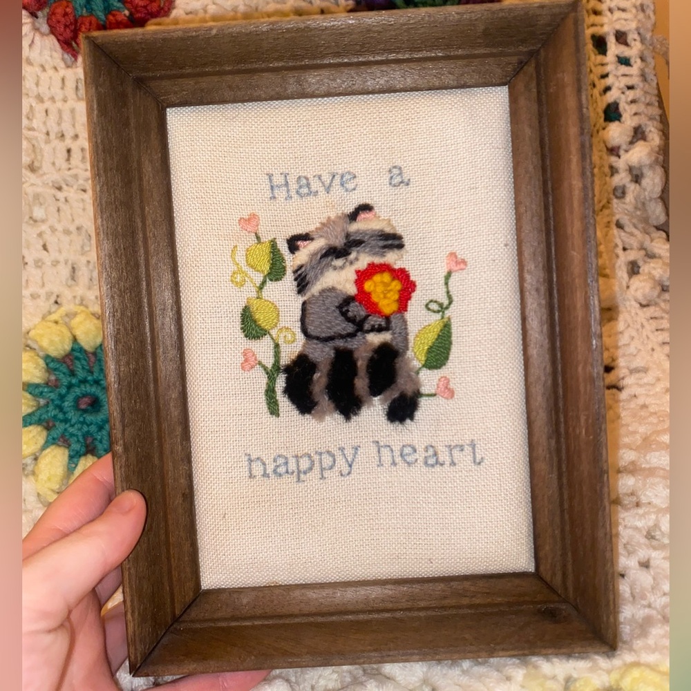 vintage needlepoint 🥹
